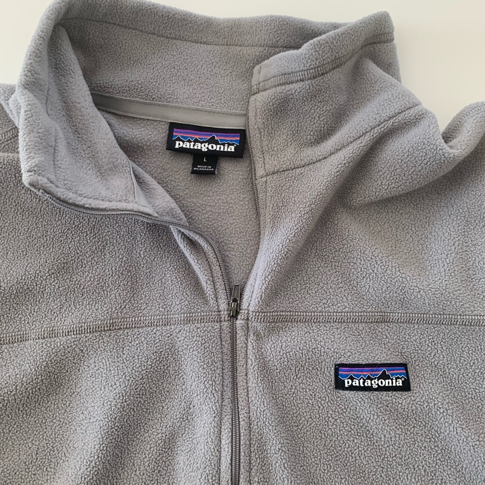 Patagonia Gray 1/4 Zip Fleece